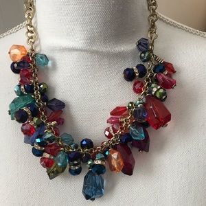 Multi colored Bauble Necklace